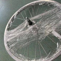 Shimano Hinterrad 20 Zoll Für Schraubkranz 7-fach Silber