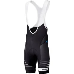 Shimano Breakaway Print Bib Shorts Schwarz/weiß