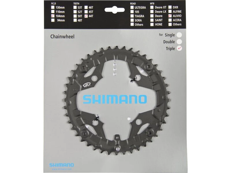 Shimano FC-M415 Kettenblatt, 7/8-fach 5 Shimano FC-M415 Kettenblatt, 7/8-fach – Bild 3