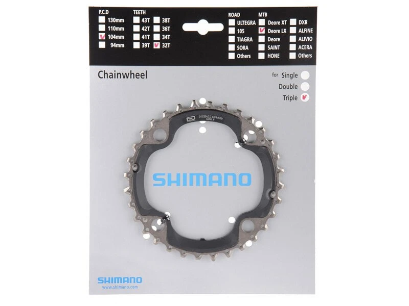 Shimano FC-M660-10 SLX Kettenblatt, 3x10fach 3 Shimano FC-M660-10 SLX Kettenblatt, 3x10fach