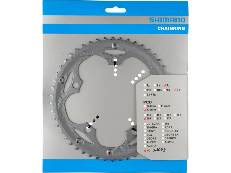 Shimano Kettenblätter Claris FC-2403 9-fach 4 Shimano Kettenblätter Claris FC-2403 9-fach – Bild 2