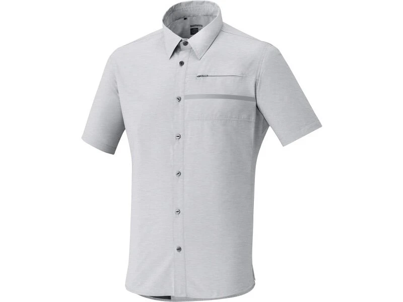 Shimano Transit Short Sleeve Check Button Up Trikot 3 Shimano Transit Short Sleeve Check Button Up Trikot